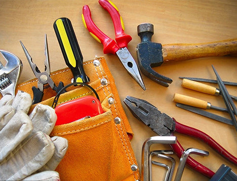 What types of hand tools are there and what are their functions?