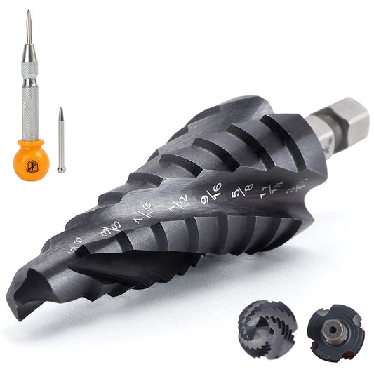 1/4"-3/4"step drill bit