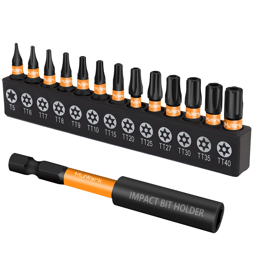 14pcs Torx Bit Set with Magnetic Holder