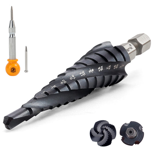 1/8"-1/2" Step Drill Bit