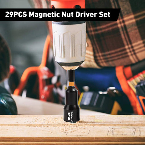 29PCS Magnetic Nut Driver Set