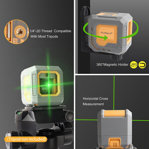 360 Laser Level, 100ft Green Laser Pointer