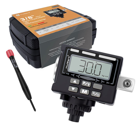 3/8" Digital Torque Adapter with Tire Gauge