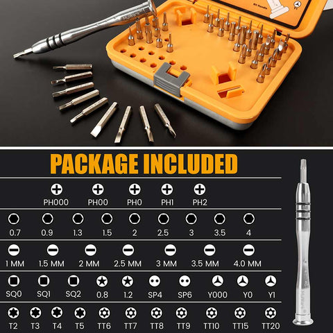 43pcs precision screwdriver set