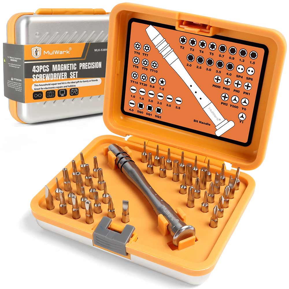 43pcs precision screwdriver set