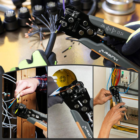 3-In-1 Multi Self Adjusting Wire Stripper/Cutter/Crimper
