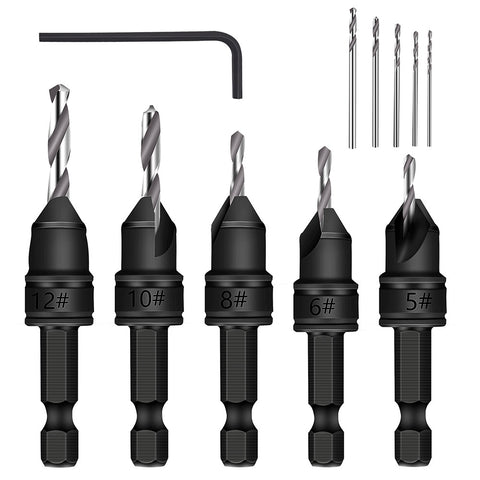 82° Countersink Drill Bit Set