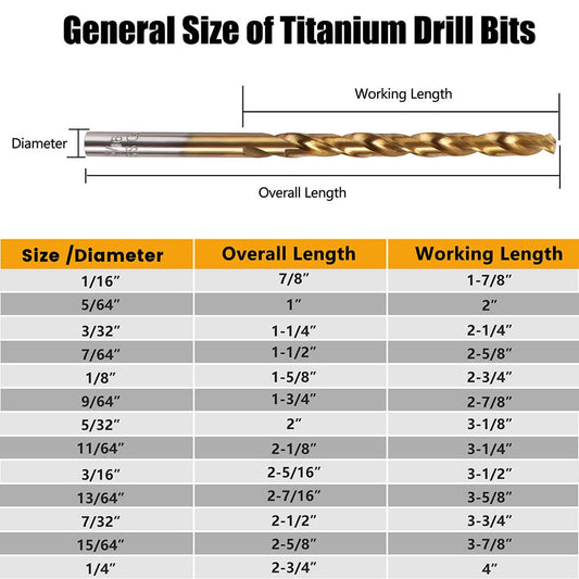 M35 13 Piece Cobalt Drill Bit Set