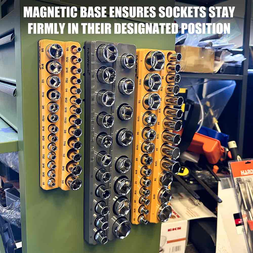 6PC Magnetic Socket Holder Set