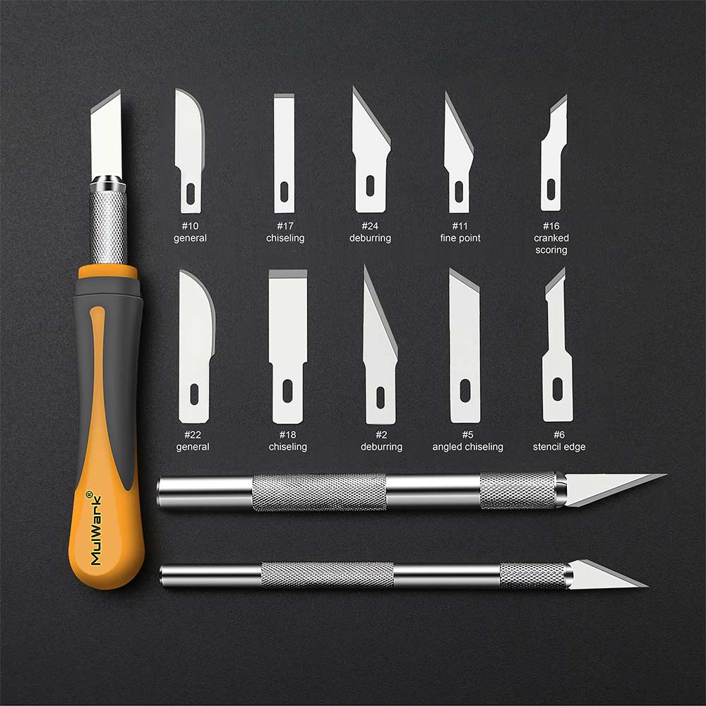 16pc Precision Craft Hobby Uknife Set-2